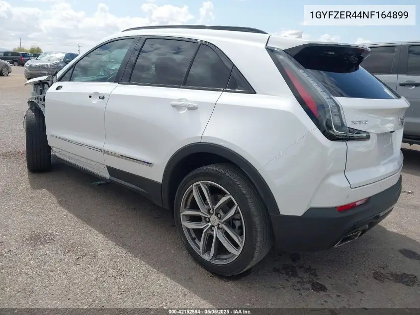 2022 Cadillac Xt4 Fwd Sport VIN: 1GYFZER44NF164899 Lot: 42152554