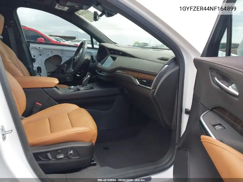 2022 Cadillac Xt4 Fwd Sport VIN: 1GYFZER44NF164899 Lot: 42152554