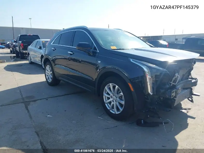 2023 Cadillac Xt4 Fwd Luxury VIN: 1GYAZAR47PF145379 Lot: 41861676