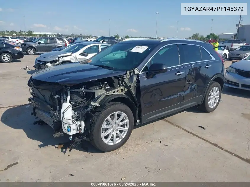 2023 Cadillac Xt4 Fwd Luxury VIN: 1GYAZAR47PF145379 Lot: 41861676