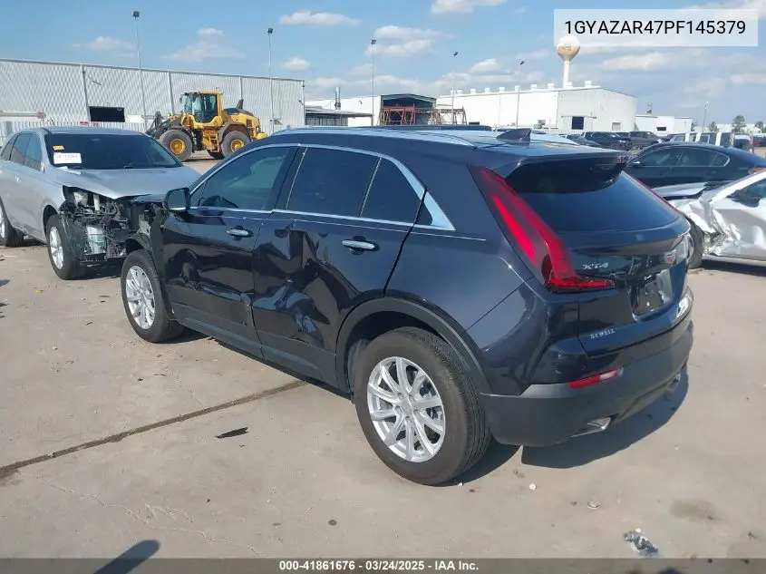 2023 Cadillac Xt4 Fwd Luxury VIN: 1GYAZAR47PF145379 Lot: 41861676