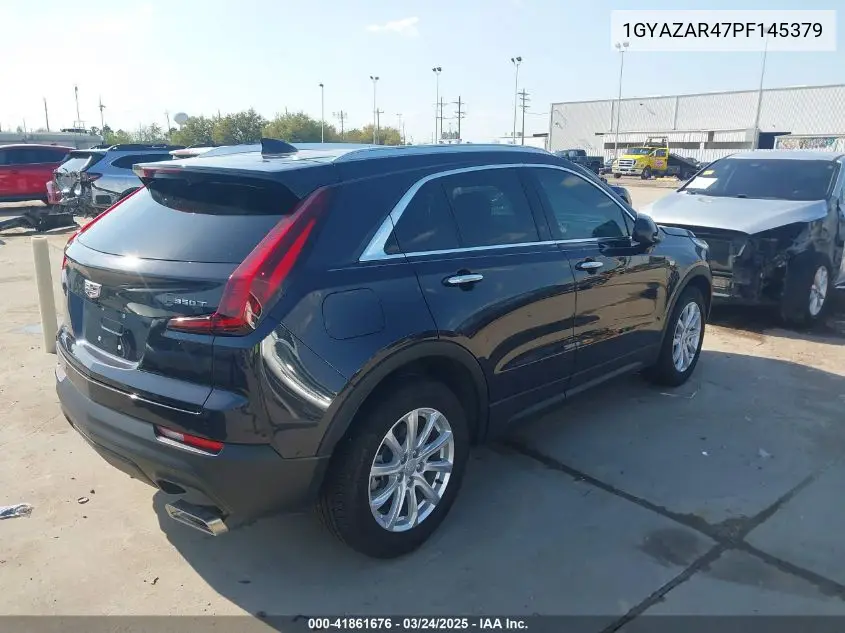2023 Cadillac Xt4 Fwd Luxury VIN: 1GYAZAR47PF145379 Lot: 41861676