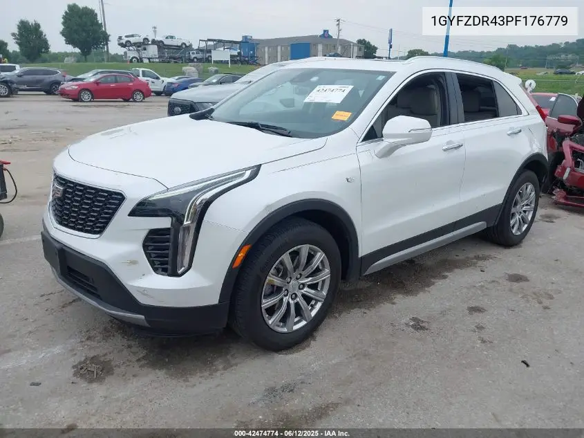 2023 Cadillac Xt4 Awd Premium Luxury VIN: 1GYFZDR43PF176779 Lot: 42474774