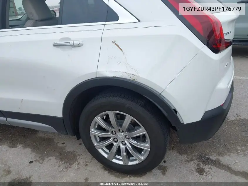 2023 Cadillac Xt4 Awd Premium Luxury VIN: 1GYFZDR43PF176779 Lot: 42474774