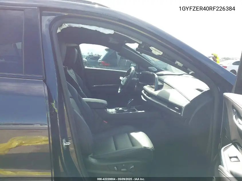 2024 Cadillac Xt4 Fwd Sport VIN: 1GYFZER40RF226384 Lot: 42220804