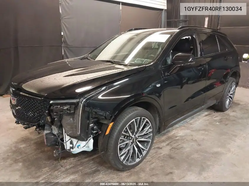 2024 Cadillac Xt4 Awd Sport VIN: 1GYFZFR40RF130034 Lot: 42470400