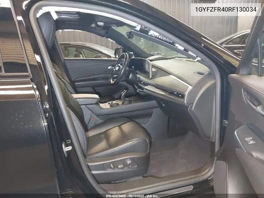2024 Cadillac Xt4 Awd Sport VIN: 1GYFZFR40RF130034 Lot: 42470400