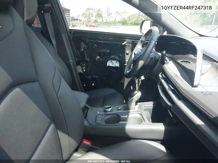 2024 Cadillac Xt4 Fwd Sport VIN: 1GYFZER44RF247318 Lot: 42517171