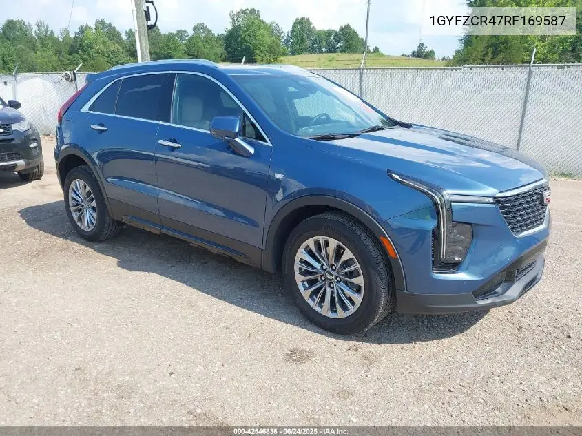 2024 Cadillac Xt4 Fwd Premium Luxury VIN: 1GYFZCR47RF169587 Lot: 42546836