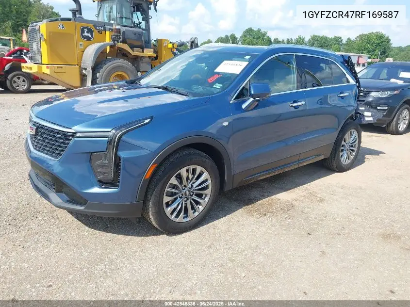 2024 Cadillac Xt4 Fwd Premium Luxury VIN: 1GYFZCR47RF169587 Lot: 42546836