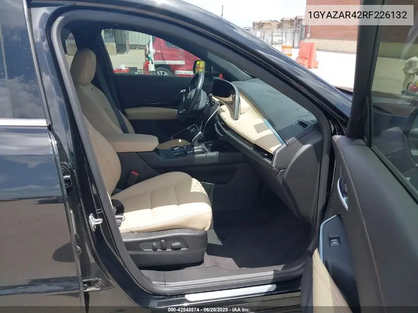 2024 Cadillac Xt4 Fwd Luxury VIN: 1GYAZAR42RF226132 Lot: 42548574