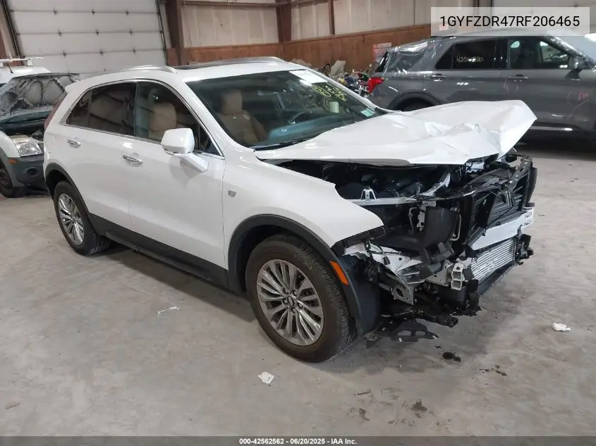 2024 Cadillac Xt4 Awd Premium Luxury VIN: 1GYFZDR47RF206465 Lot: 42562562