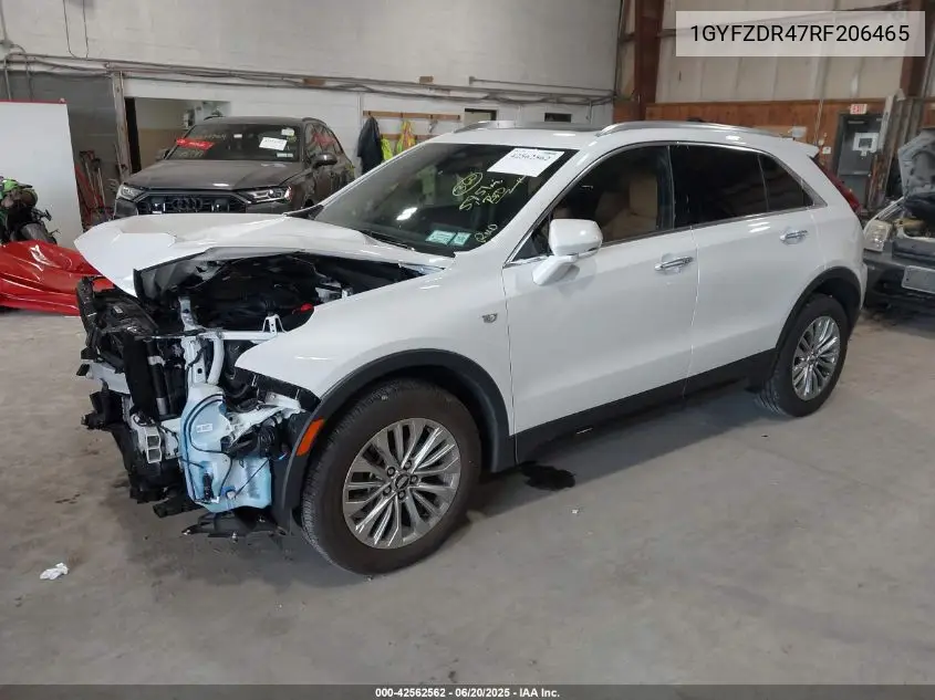 2024 Cadillac Xt4 Awd Premium Luxury VIN: 1GYFZDR47RF206465 Lot: 42562562