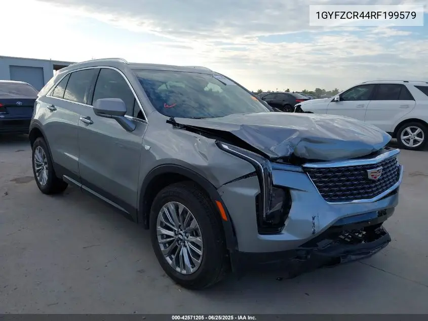 2024 Cadillac Xt4 Fwd Premium Luxury VIN: 1GYFZCR44RF199579 Lot: 42571205