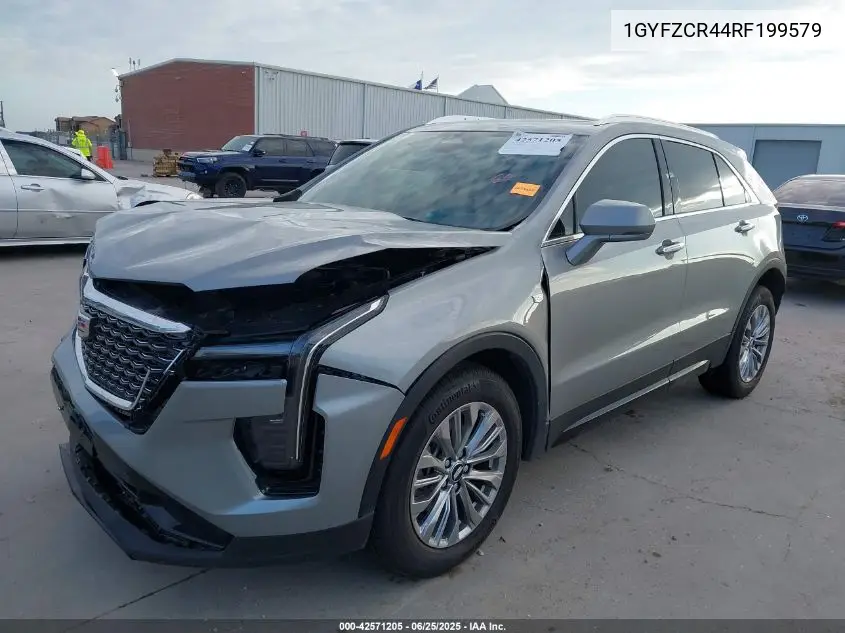 2024 Cadillac Xt4 Fwd Premium Luxury VIN: 1GYFZCR44RF199579 Lot: 42571205