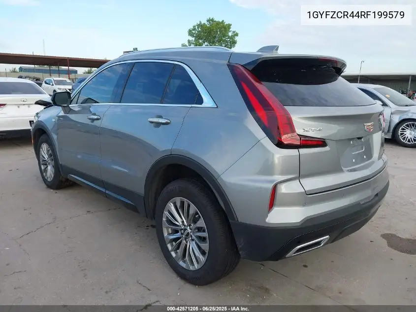 2024 Cadillac Xt4 Fwd Premium Luxury VIN: 1GYFZCR44RF199579 Lot: 42571205