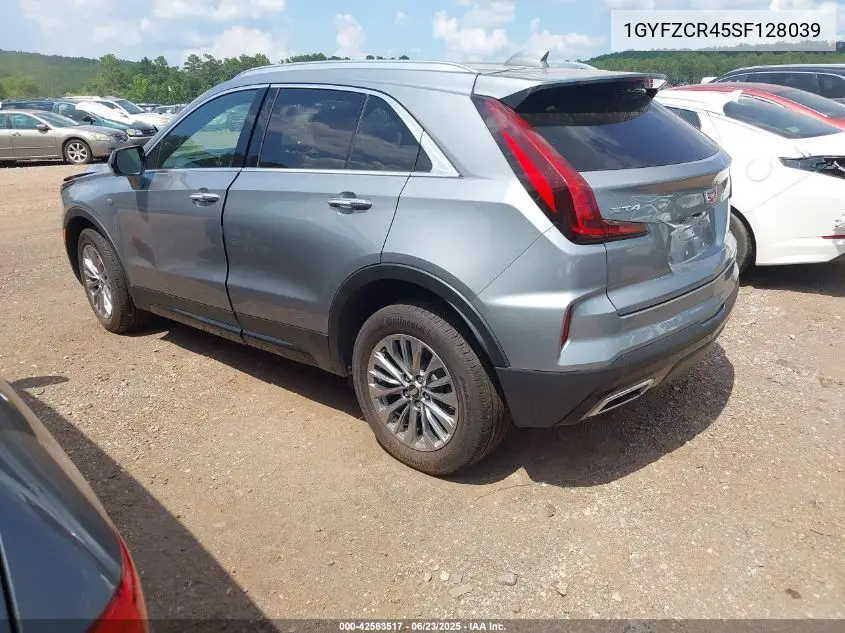 2025 Cadillac Xt4 Fwd Premium Luxury VIN: 1GYFZCR45SF128039 Lot: 42563517