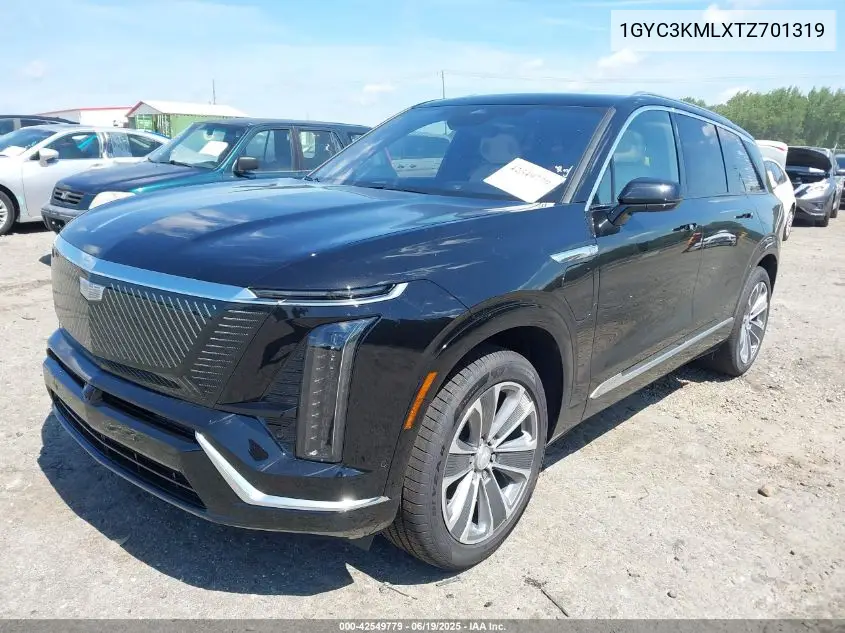 2026 Cadillac Vistiq Luxury VIN: 1GYC3KMLXTZ701319 Lot: 42549779