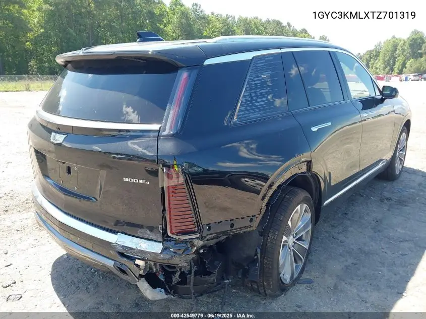 2026 Cadillac Vistiq Luxury VIN: 1GYC3KMLXTZ701319 Lot: 42549779