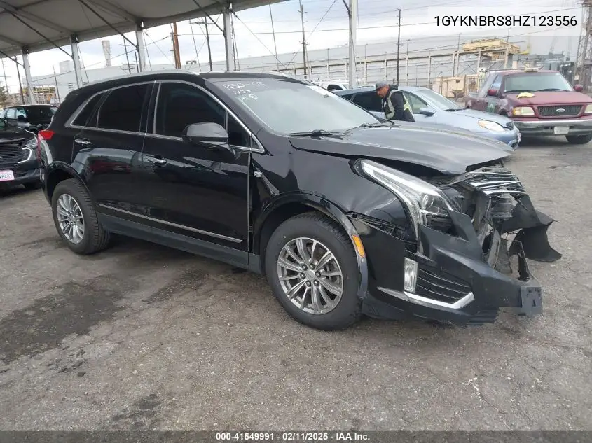 2017 Cadillac Xt5 Luxury VIN: 1GYKNBRS8HZ123556 Lot: 41549991
