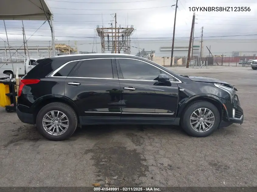 2017 Cadillac Xt5 Luxury VIN: 1GYKNBRS8HZ123556 Lot: 41549991