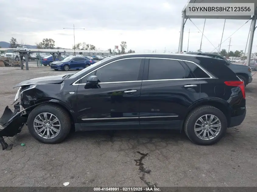 2017 Cadillac Xt5 Luxury VIN: 1GYKNBRS8HZ123556 Lot: 41549991