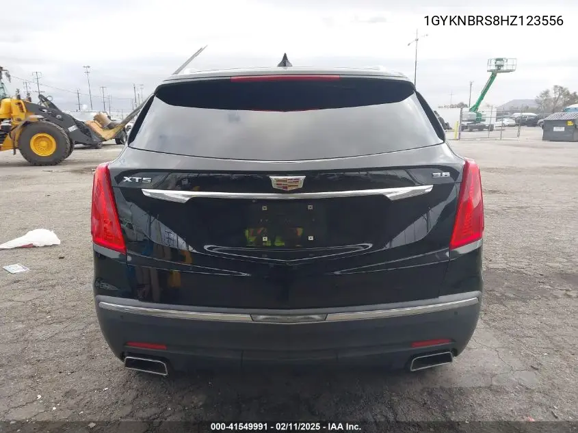 2017 Cadillac Xt5 Luxury VIN: 1GYKNBRS8HZ123556 Lot: 41549991