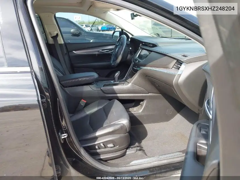 2017 Cadillac Xt5 Luxury VIN: 1GYKNBRSXHZ248204 Lot: 42242589