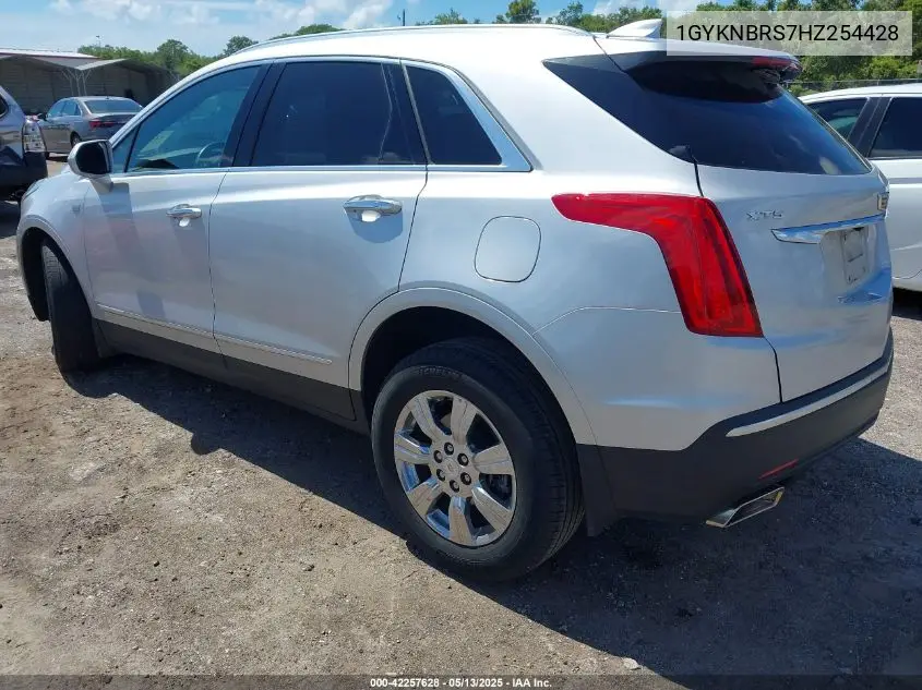 2017 Cadillac Xt5 Luxury VIN: 1GYKNBRS7HZ254428 Lot: 42257628