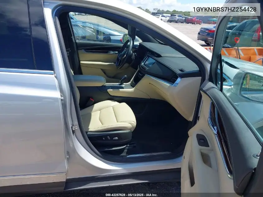 2017 Cadillac Xt5 Luxury VIN: 1GYKNBRS7HZ254428 Lot: 42257628