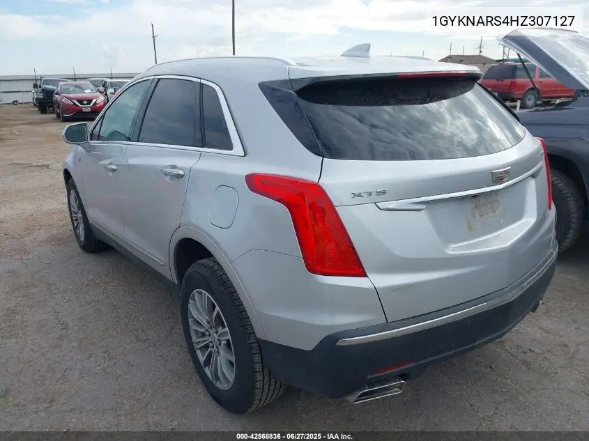 2017 Cadillac Xt5 Standard VIN: 1GYKNARS4HZ307127 Lot: 42568836