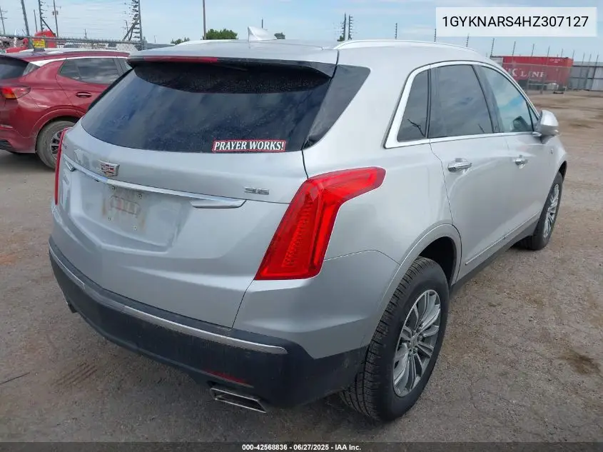 2017 Cadillac Xt5 Standard VIN: 1GYKNARS4HZ307127 Lot: 42568836