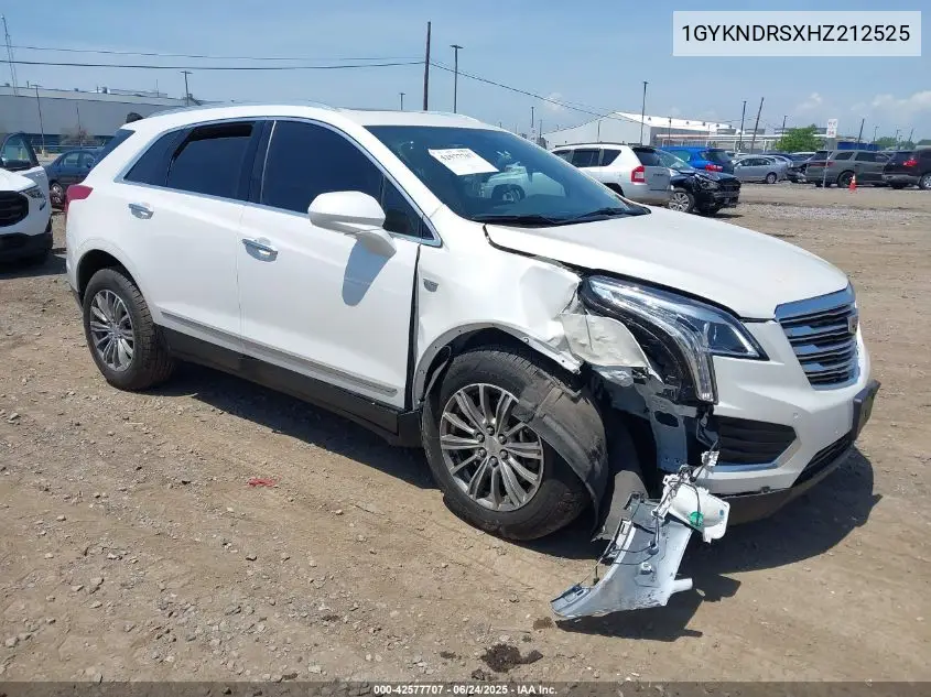 2017 Cadillac Xt5 Luxury VIN: 1GYKNDRSXHZ212525 Lot: 42577707