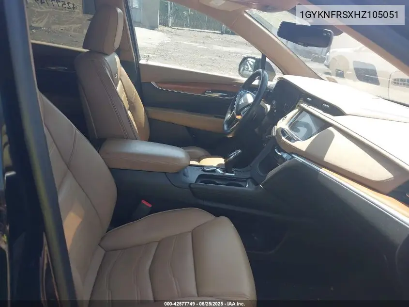 2017 Cadillac Xt5 Platinum VIN: 1GYKNFRSXHZ105051 Lot: 42577749