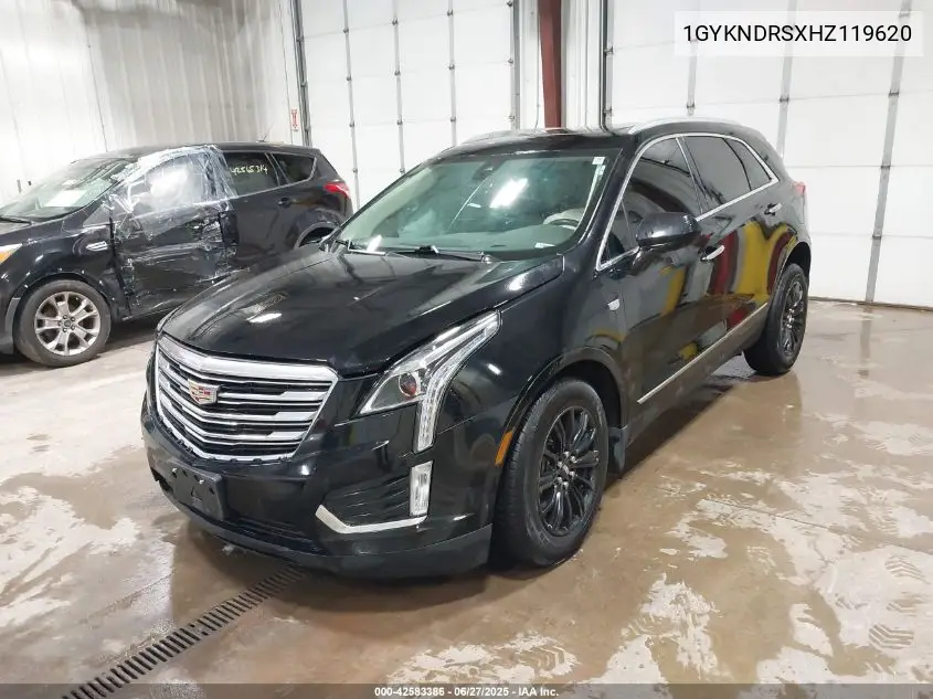 2017 Cadillac Xt5 Luxury VIN: 1GYKNDRSXHZ119620 Lot: 42583386