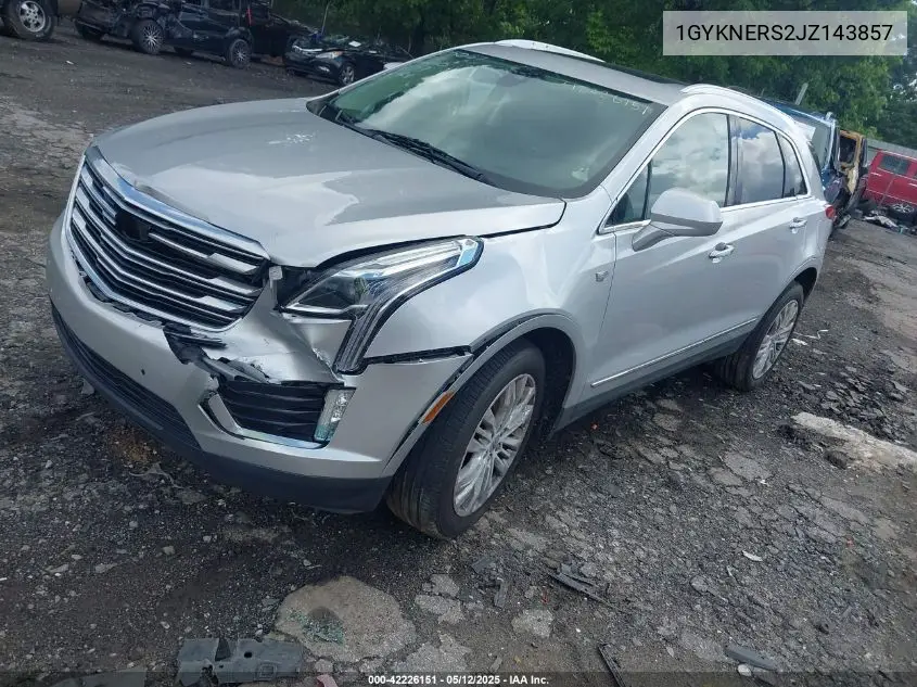 2018 Cadillac Xt5 Premium Luxury VIN: 1GYKNERS2JZ143857 Lot: 42226151