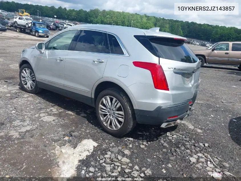 2018 Cadillac Xt5 Premium Luxury VIN: 1GYKNERS2JZ143857 Lot: 42226151