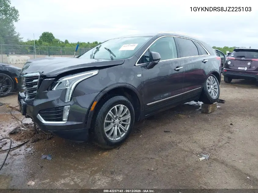 2018 Cadillac Xt5 Luxury VIN: 1GYKNDRS8JZ225103 Lot: 42237143