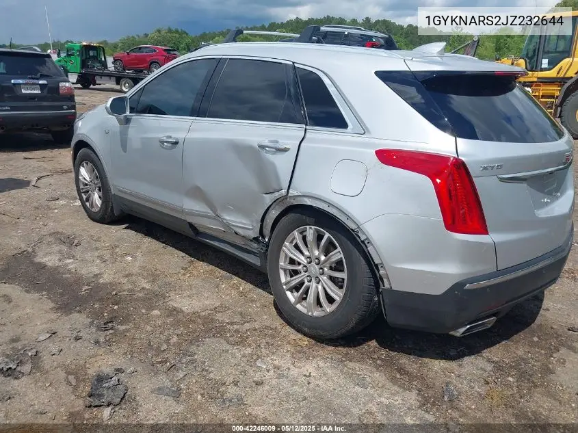 2018 Cadillac Xt5 Standard VIN: 1GYKNARS2JZ232644 Lot: 42246009