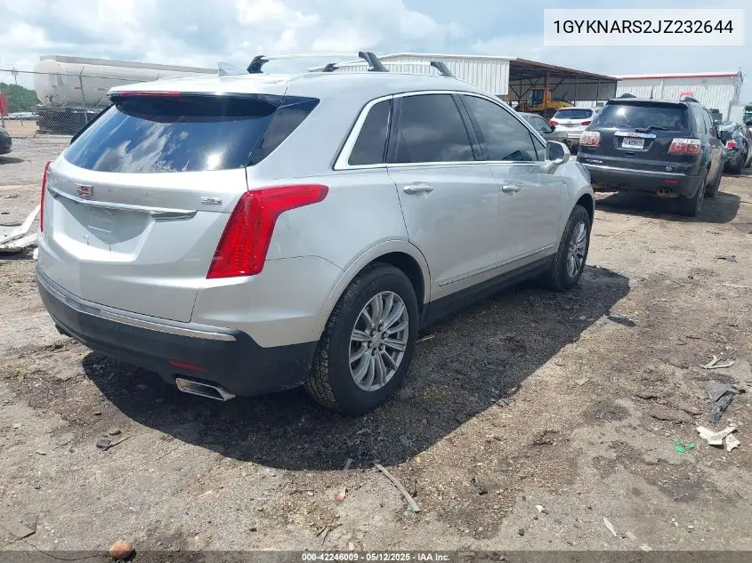 2018 Cadillac Xt5 Standard VIN: 1GYKNARS2JZ232644 Lot: 42246009