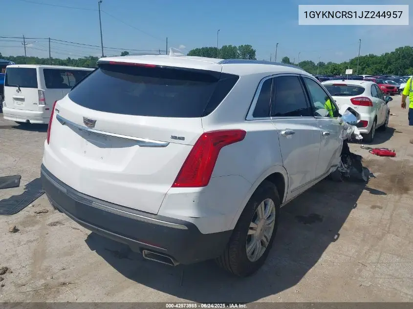 2018 Cadillac Xt5 Luxury VIN: 1GYKNCRS1JZ244957 Lot: 42573985