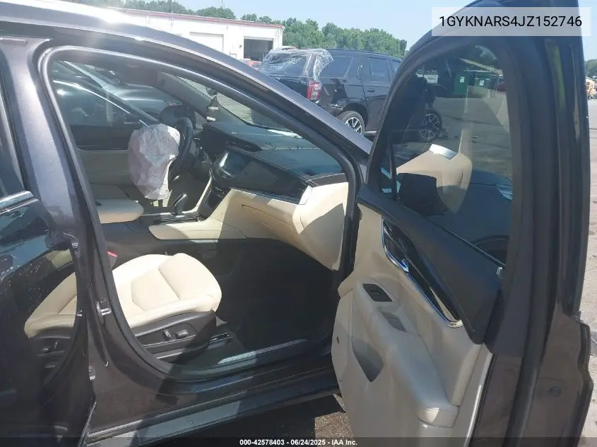 2018 Cadillac Xt5 Standard VIN: 1GYKNARS4JZ152746 Lot: 42578403