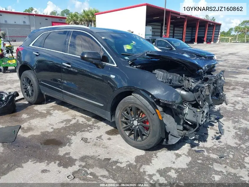 2018 Cadillac Xt5 Standard VIN: 1GYKNARS2JZ160862 Lot: 42584234