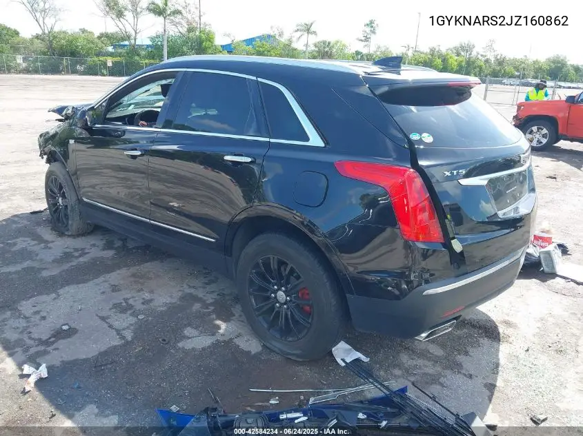 2018 Cadillac Xt5 Standard VIN: 1GYKNARS2JZ160862 Lot: 42584234