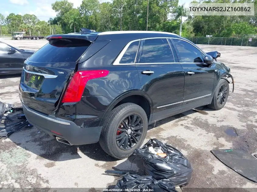 2018 Cadillac Xt5 Standard VIN: 1GYKNARS2JZ160862 Lot: 42584234