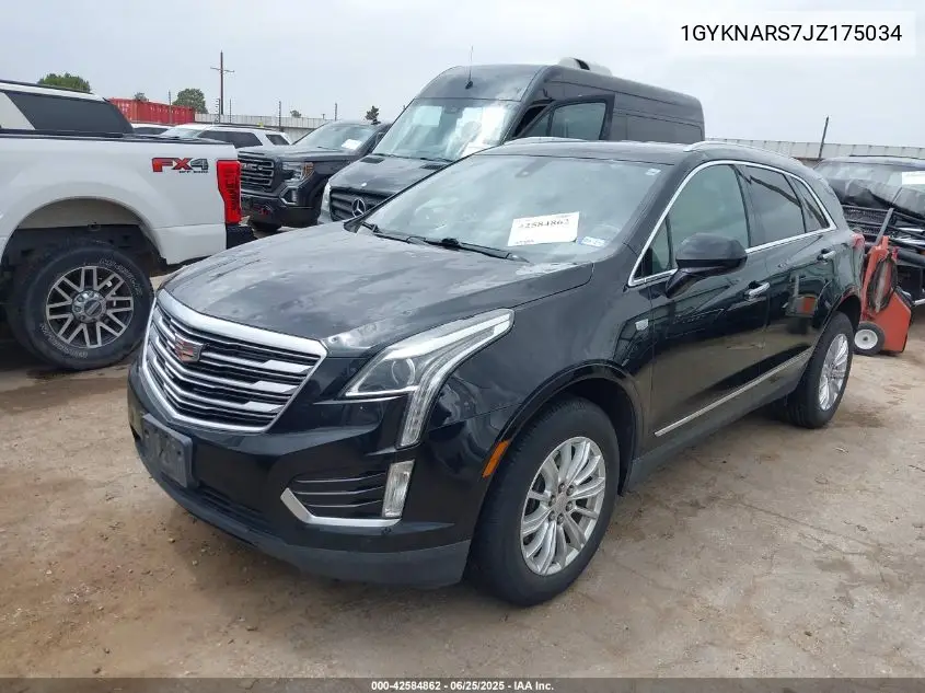 2018 Cadillac Xt5 Standard VIN: 1GYKNARS7JZ175034 Lot: 42584862