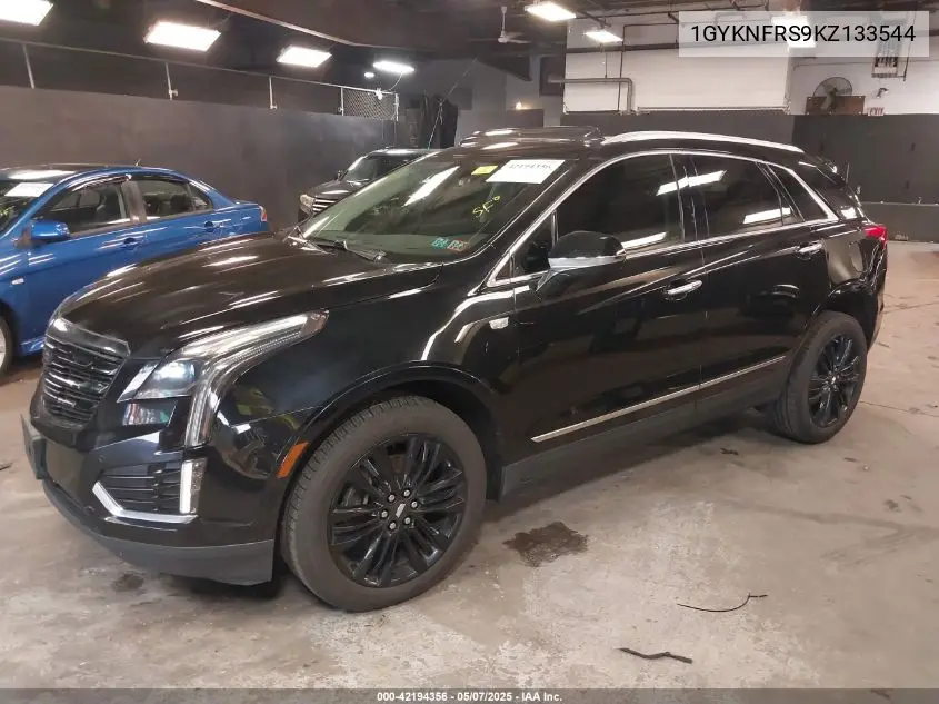 2019 Cadillac Xt5 Premium Luxury VIN: 1GYKNFRS9KZ133544 Lot: 42194356