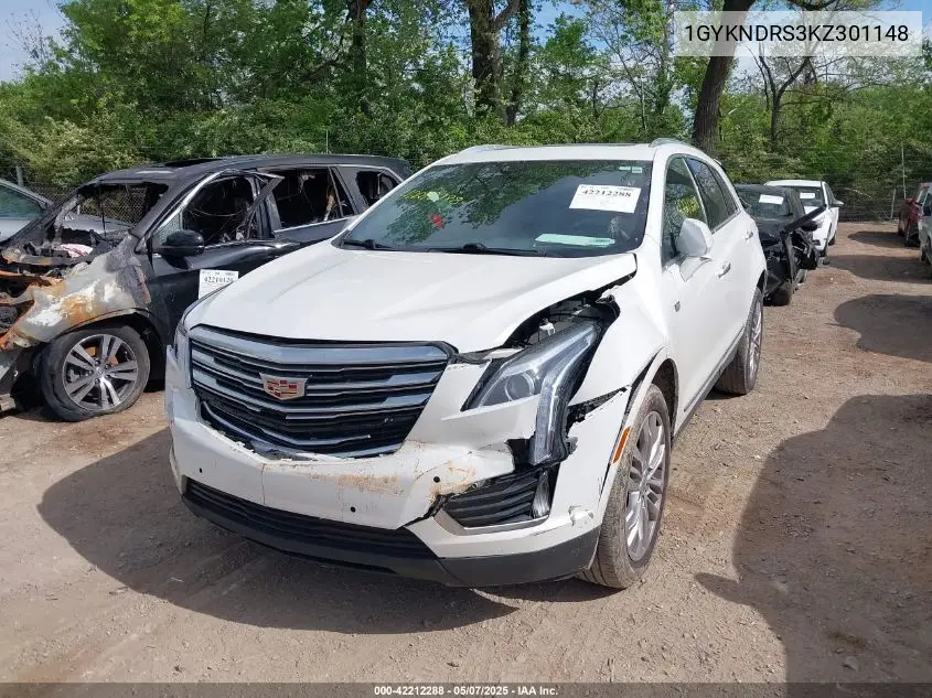 2019 Cadillac Xt5 Luxury VIN: 1GYKNDRS3KZ301148 Lot: 42212288