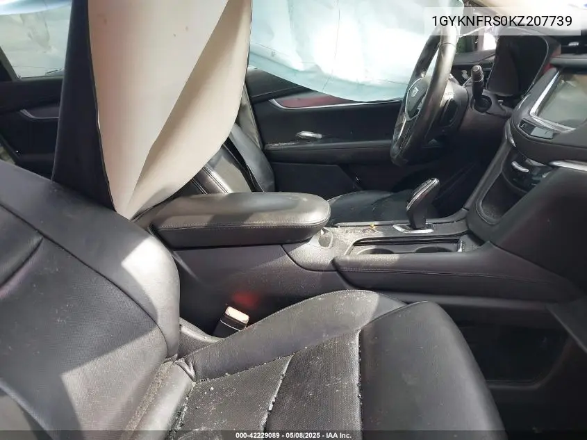 2019 Cadillac Xt5 Premium Luxury VIN: 1GYKNFRS0KZ207739 Lot: 42229089