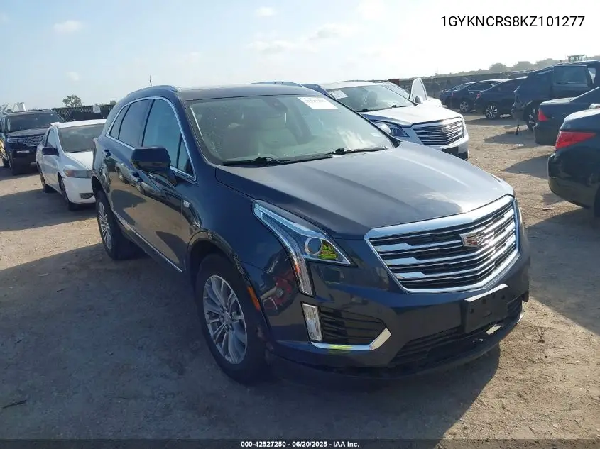 2019 Cadillac Xt5 Luxury VIN: 1GYKNCRS8KZ101277 Lot: 42527250